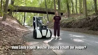 🚴‍♀️ Der HOPPER erklimmt den Waseberg – Diese Steigung schafft der HOPPER!