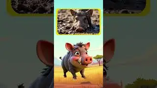 Why Do Warthogs Smell SO BAD? | Fun facts about warthogs | Cute and Wild animals