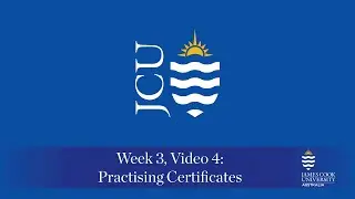 Week 3 Video 4: Practising Certificates