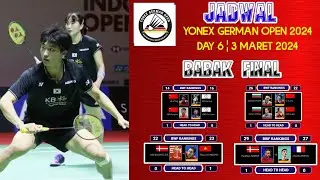 JADWAL FINAL JERMAN OPEN 2024 HARI INI &brvbar; YONEX GERMAN OPEN 2024