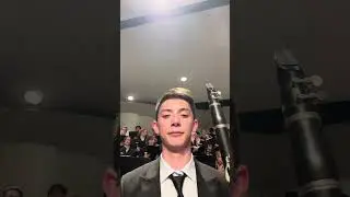 A 1st clarinet needs brass to lock in while playing Dies Irae