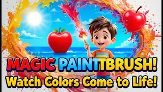 The Boy and the Magic Paintbrush &ndash; A Colorful Adventure! | Kids Song and Rhyme | Bedtime Fun Stories