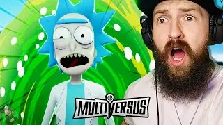 MultiVersus - Official RICK *Reveal Trailer* [REACTION]