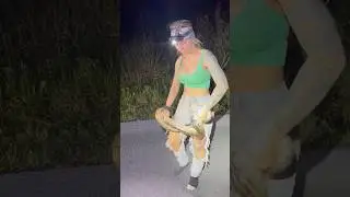 🐍🐍🐍 Tay ❤️ #florida #snake #tobiestroop #snakecatcher #reptiles #python #invasivespecies
