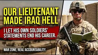 Our Lieutenant Made Iraq Hell &ndash; I Let His Own Soldiers&rsquo; Statements End His Career | Hope Beyond Hurt