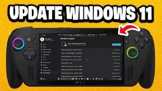 Как обновить Windows 11 на ROG Xbox Ally X &mdash; самое быстрое руководство