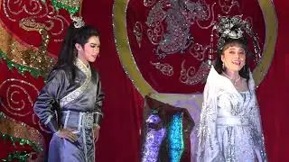 Trọng Nhân và Bảo Ngọc trong trích đoạn vở cải lương San Hà Xã Tắc