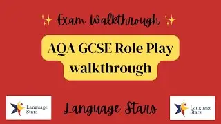 AQA GCSE Spanish Role Play Walkthrough