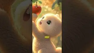 Tiny Bunny & Big Bear: Reach the Stars! #Teamwork #Friendship #Inspiration #Animals #ytshorts