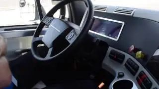 Freightliner's self-driving truck in operation