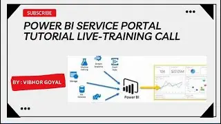 Power BI service portal tutorial - Live traning call