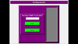 Python beginner level project | Made a Vending machine in python using GUI(Virtual) |How to make app