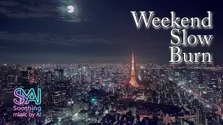 [ Smooth Jazz , Soothing Music ] Weekend Slow Burn / Music played by AI