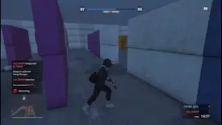 Playing GTA 5 Online Death Match Maze Gameplay