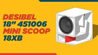 Desibel 451006 Box Mini Scoop 18XB 18 Inch
