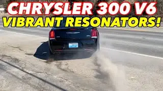 2020 Chrysler 300 V6 DUAL EXHAUST w/ VIBRANT BOTTLE RESONATOR!
