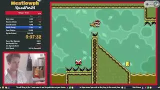 Mahogen (Any%) - Sub Hour Run - 00:41:55 (SMW Kaizo)