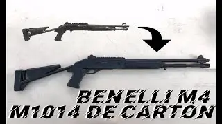 Escopeta de cartón ( M4 o M1014)