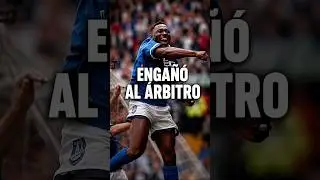 Se sustituyó a sí mismo #futbol #everton #evertonfc #jugador #arbitros #sustitución #gol #evertonnew