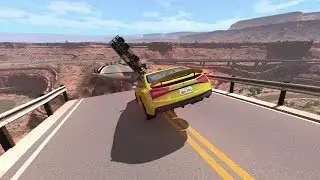Collapsing Bridge Pileup Crashes #1 BeamNG Drive | Crashi letsplay