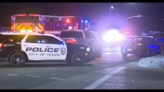 Crash on freeway overpass under investigation in Tempe