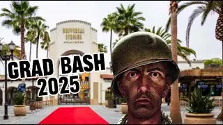 Sam talks a lot at universal (Grad bash special)