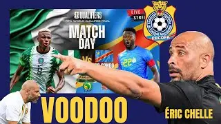 RDC VS NIGERIA 1 1 4 3 NIGERIANS REACTION AGAINST THE VOODOO WORD OF THE COACH ERIC CHELLE