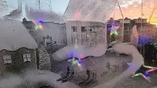 Snowspray Window Art Porsche 911SC #snowgraffiti #snowwindow