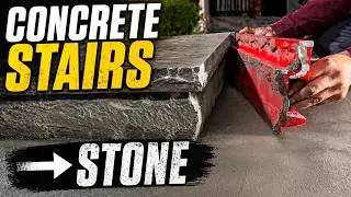 How to Use Stair Liner Molds for Stone-Look Concrete Steps