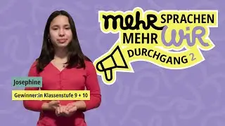 Rede von Josephine (Thema: Was gibt mir Orientierung?) Gewinnerin der Klassenstufe 9 + 10