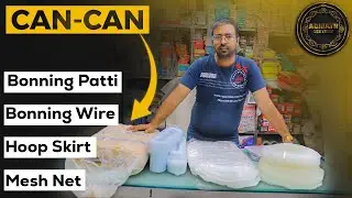 Mesh Net, Hoop Skirt, Boning Wire, HorseWire & CanCan Patti For Corset Wholesale | Adinath Textiles