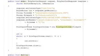 ASSIGNMENT ABOUT HOW TO DOWNLOAD FILE IN SERVLET