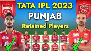 IPL 2023 | PBKS Squad For IPL 2023 | IPL 2023 Punjab Kings Full Squad