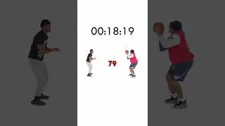 MOST Basketball Passes in 60 Seconds... (Broken) #worldrecord #game #comedy #reels