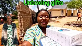 Unboxing grandma's big gifts, followed by a big surprise 🫢.