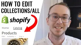 Как редактировать страницу каталога &laquo;collections/all&raquo; всех товаров на Shopify