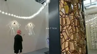 Dividers screen for hotel lobby