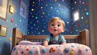 Baby Lulu Points at Stars | Night Sky Rhyme for Kids | Learning About Stars and Wonder