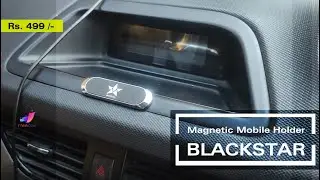 Blackstar Original ONE Touch USE Technology Magnetic Mobile Holder for Car Dashboard | Unboxing Demo