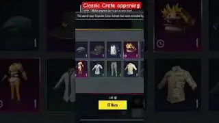 Classic crate opening