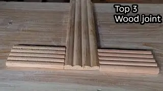 Most carpenter like this simple wood joints // Wood working joints//