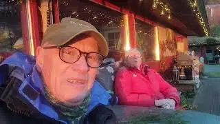 Laila og meg nyter en time ut f&oslash;r den store kvelden.