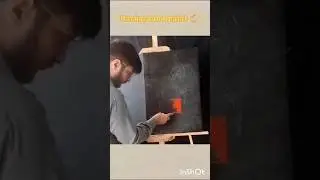 Preparing Background for New Calligraphy 😍 Wait for next Part 🔜 #ytshorts #calligraphy