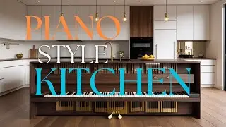 Piano Styled kitchen Islands| Stylish Interiors