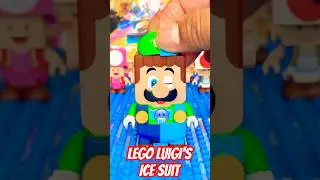 LEGO Super Mario Luigi Ice Costume #nintendo #lego #shorts
