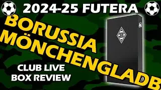 2024-25 Futera Club Live Gladbach Hobby Box Soccer Review (Release 1)