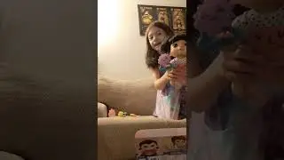 Unboxing Baby Alive Crawl and Play Katy Kat Part 2