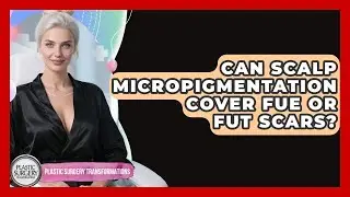 Can Scalp Micropigmentation Cover FUE Or FUT Scars? - Plastic Surgery Transformations