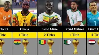 Who Has The Most AFCON Titles? | Greatest African Footballers Ever