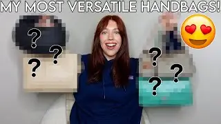 THE TOP 5 MOST VERSATILE HANDBAGS IN MY COLLECTION! | Kenzie Scarlett
